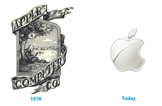 The apple logo is one of the most recognized in the world. Due in large part to its simplicity. 